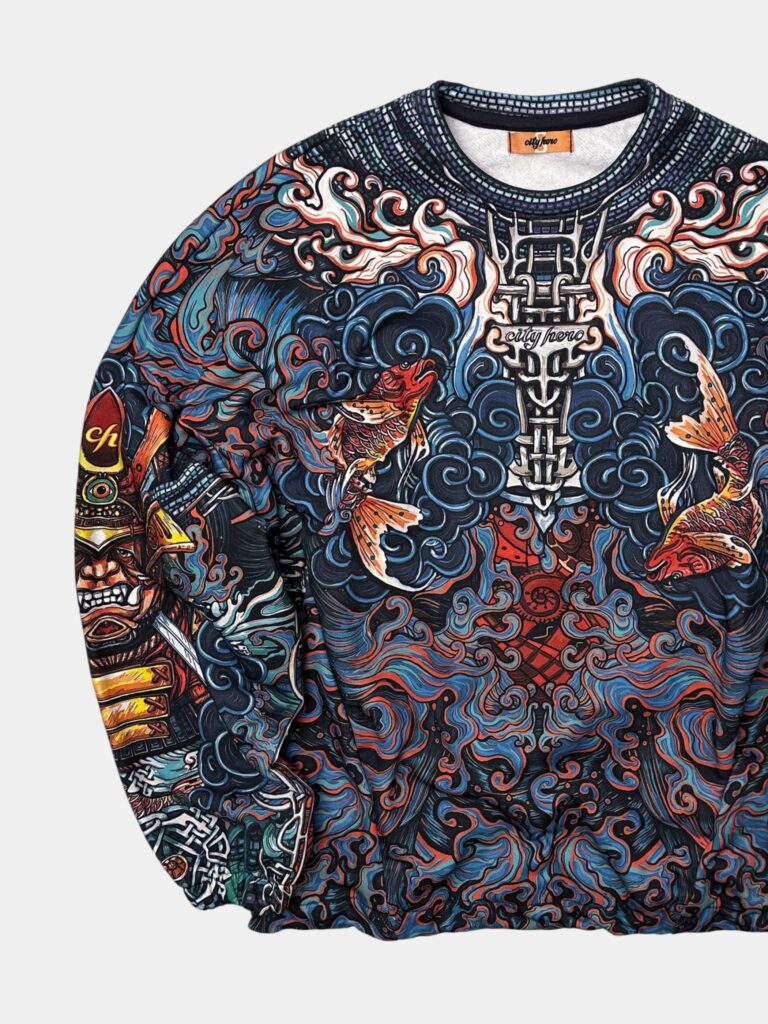 SAMURAI STORY 2.0 [СВИТШОТ OVRSZ УНИСЕКС]