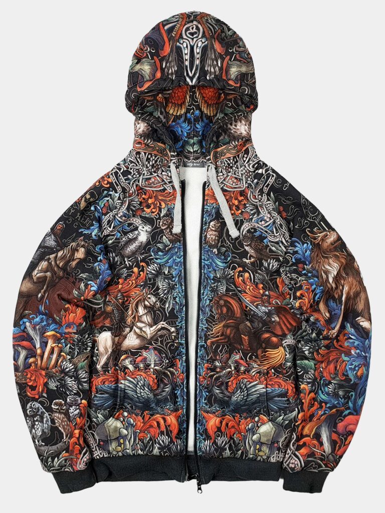 ЧЁРНАЯ СОЛЯНКА [ХУДИ НА МОЛНИИ УНИСЕКС]