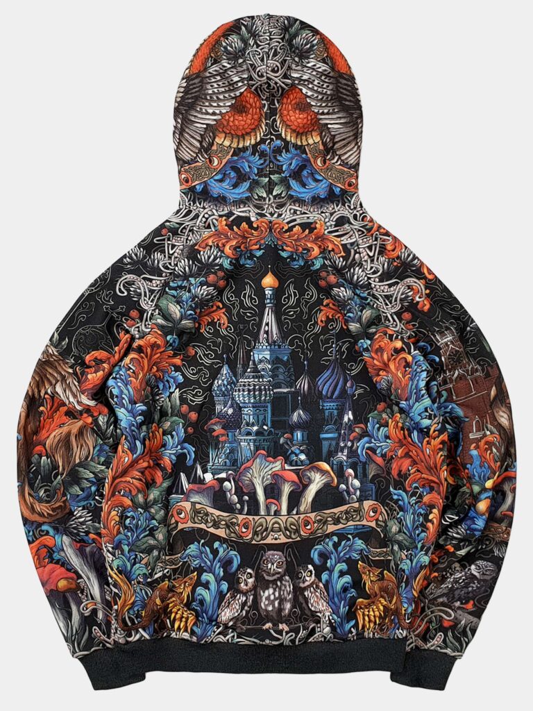 ЧЁРНАЯ СОЛЯНКА [ХУДИ НА МОЛНИИ УНИСЕКС]