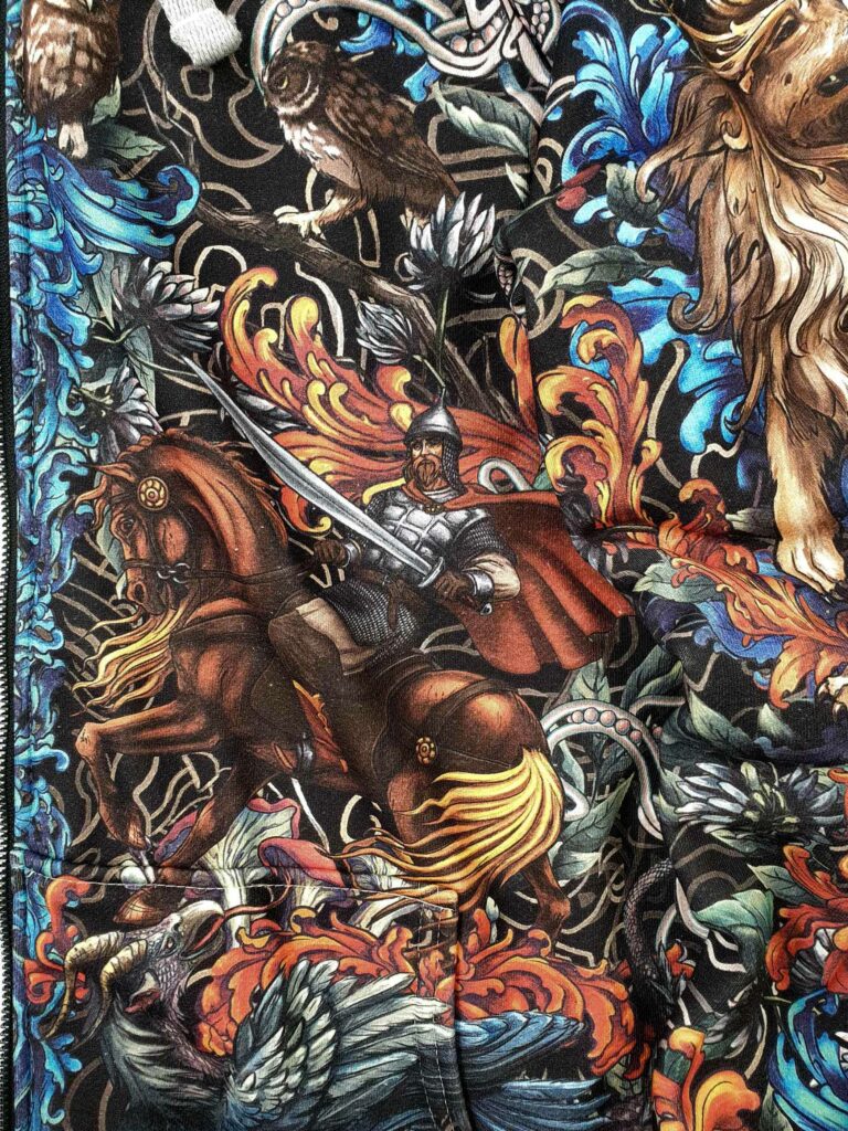 ЧЁРНАЯ СОЛЯНКА [ХУДИ НА МОЛНИИ УНИСЕКС]