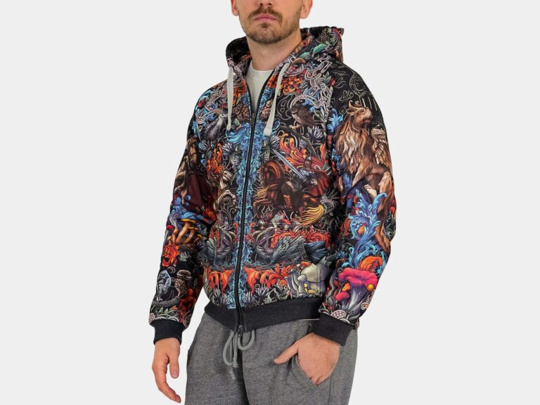 ЧЁРНАЯ СОЛЯНКА [ХУДИ НА МОЛНИИ УНИСЕКС]