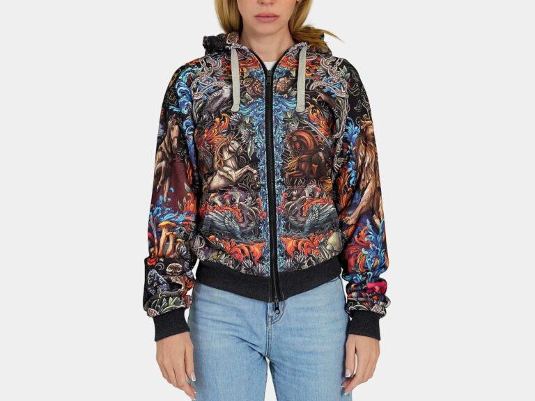 ЧЁРНАЯ СОЛЯНКА [ХУДИ НА МОЛНИИ УНИСЕКС]