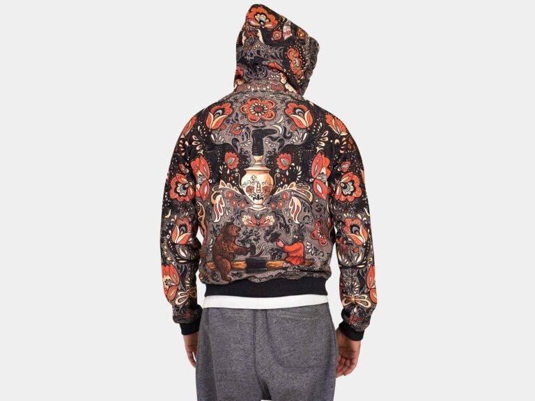 ХОХЛОМА [ХУДИ НА МОЛНИИ УНИСЕКС]