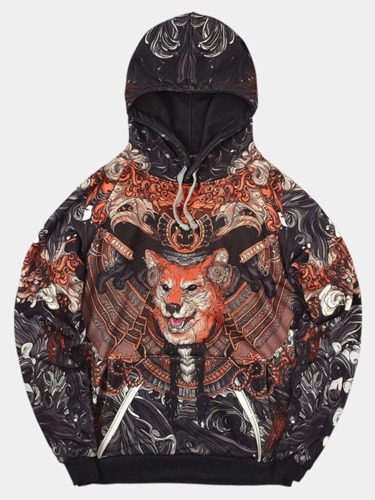 AKITA SAMURAI BLACK [ХУДИ УНИСЕКС]