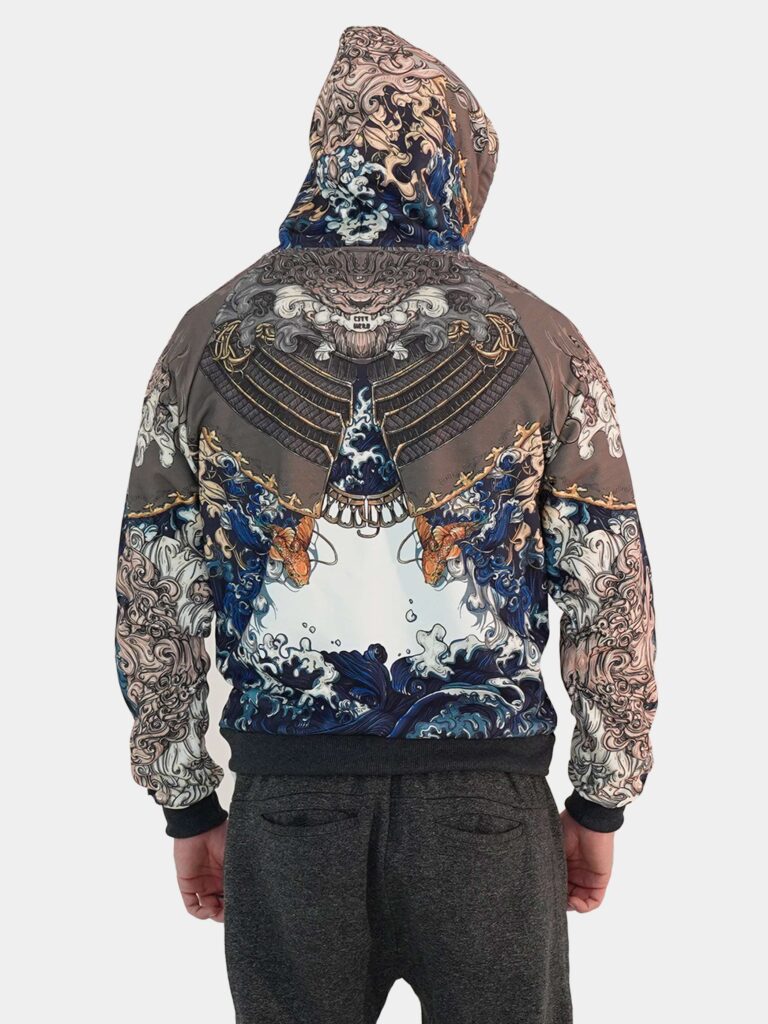 AKITA SAMURAI BLUE [ХУДИ УНИСЕКС]