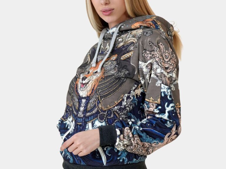 AKITA SAMURAI BLUE [ХУДИ УНИСЕКС]