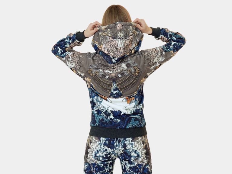 AKITA SAMURAI BLUE [ХУДИ УНИСЕКС]