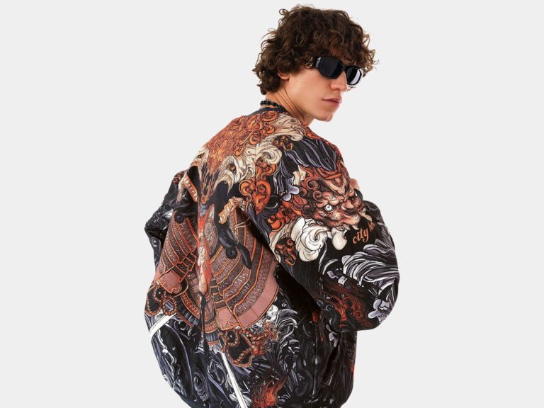 AKITA SAMURAI BLACK [БОМБЕР УНИСЕКС]