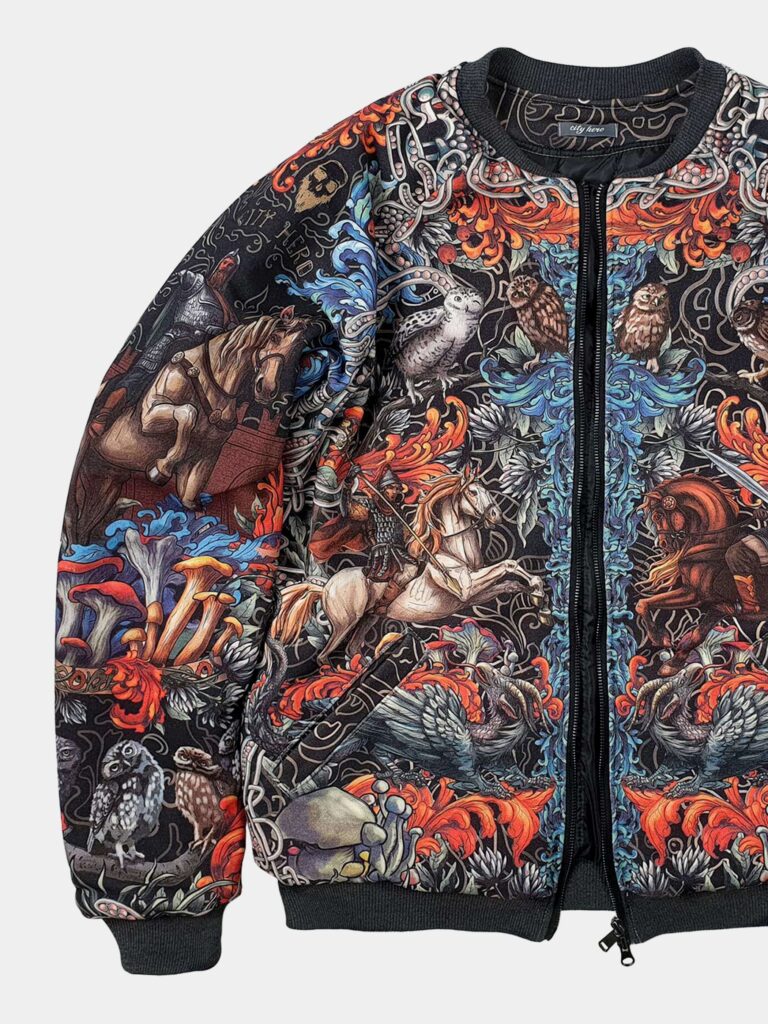 ЧЁРНАЯ СОЛЯНКА [БОМБЕР УНИСЕКС]