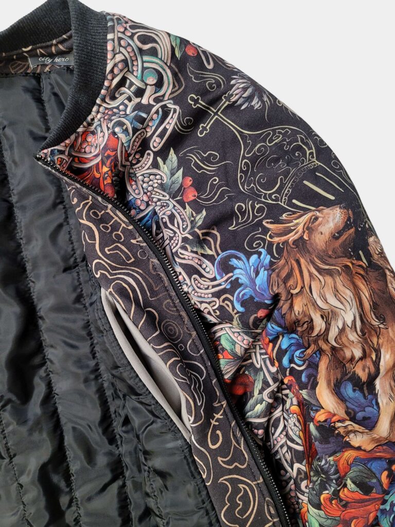 ЧЁРНАЯ СОЛЯНКА [БОМБЕР УНИСЕКС]