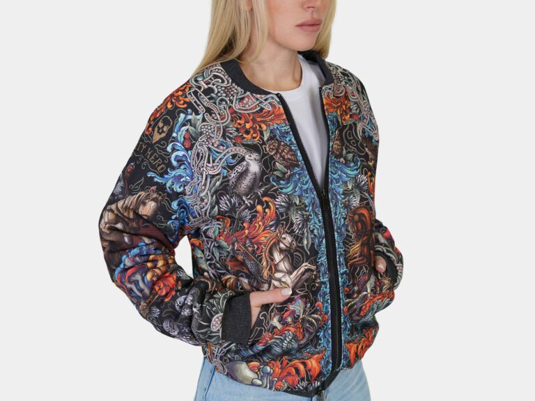 ЧЁРНАЯ СОЛЯНКА [БОМБЕР УНИСЕКС]