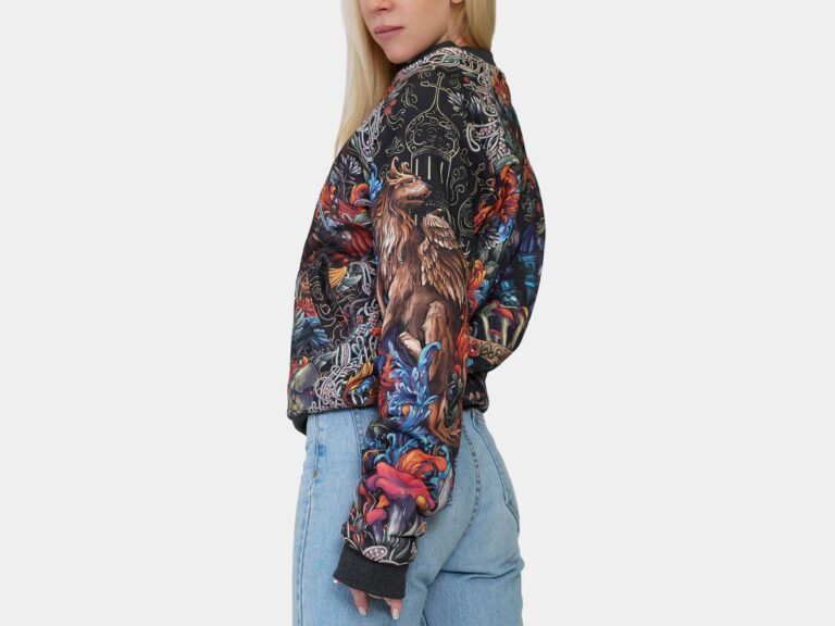 ЧЁРНАЯ СОЛЯНКА [БОМБЕР УНИСЕКС]