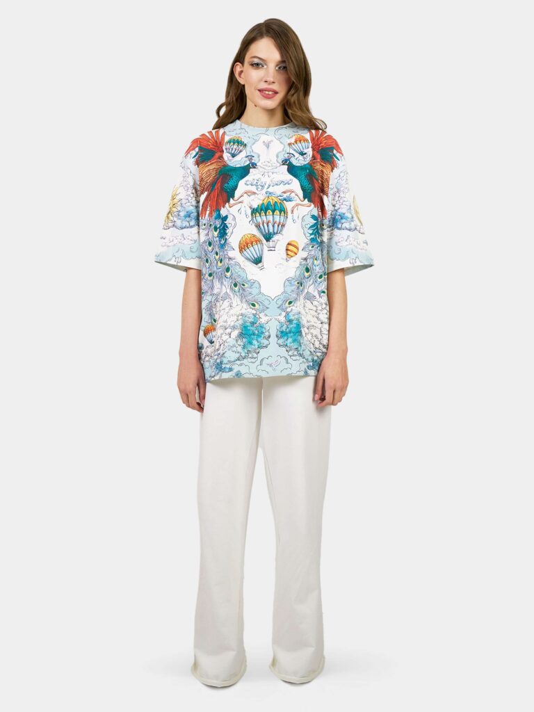 FANTASY BLUE [ФУТБОЛКА OVRSZ УНИСЕКС]