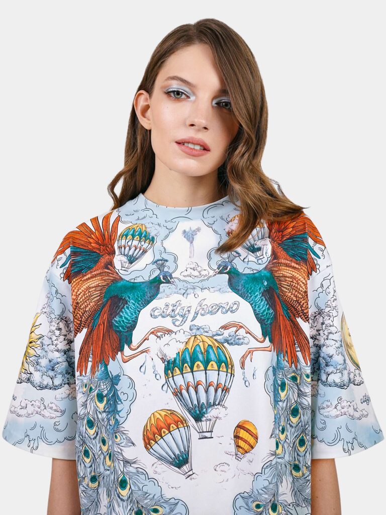 FANTASY BLUE [ФУТБОЛКА OVRSZ УНИСЕКС]