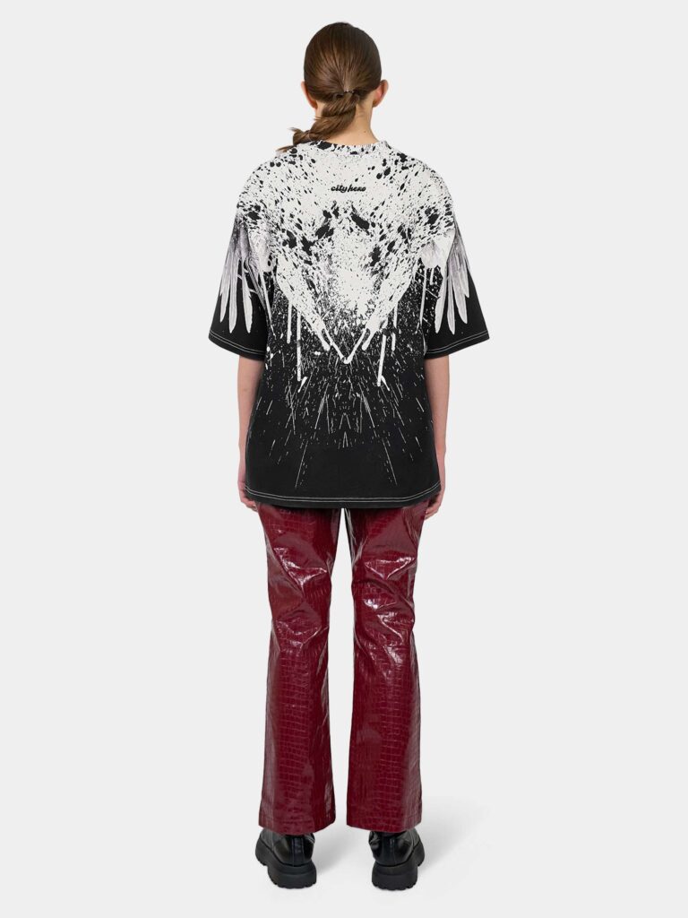 WINGS OF DARK WHITE [ФУТБОЛКА OVRSZ УНИСЕКС]