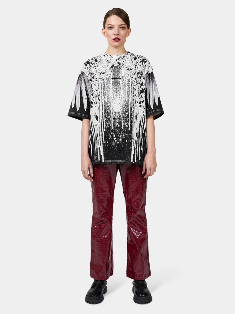 WINGS OF DARK WHITE [ФУТБОЛКА OVRSZ УНИСЕКС]