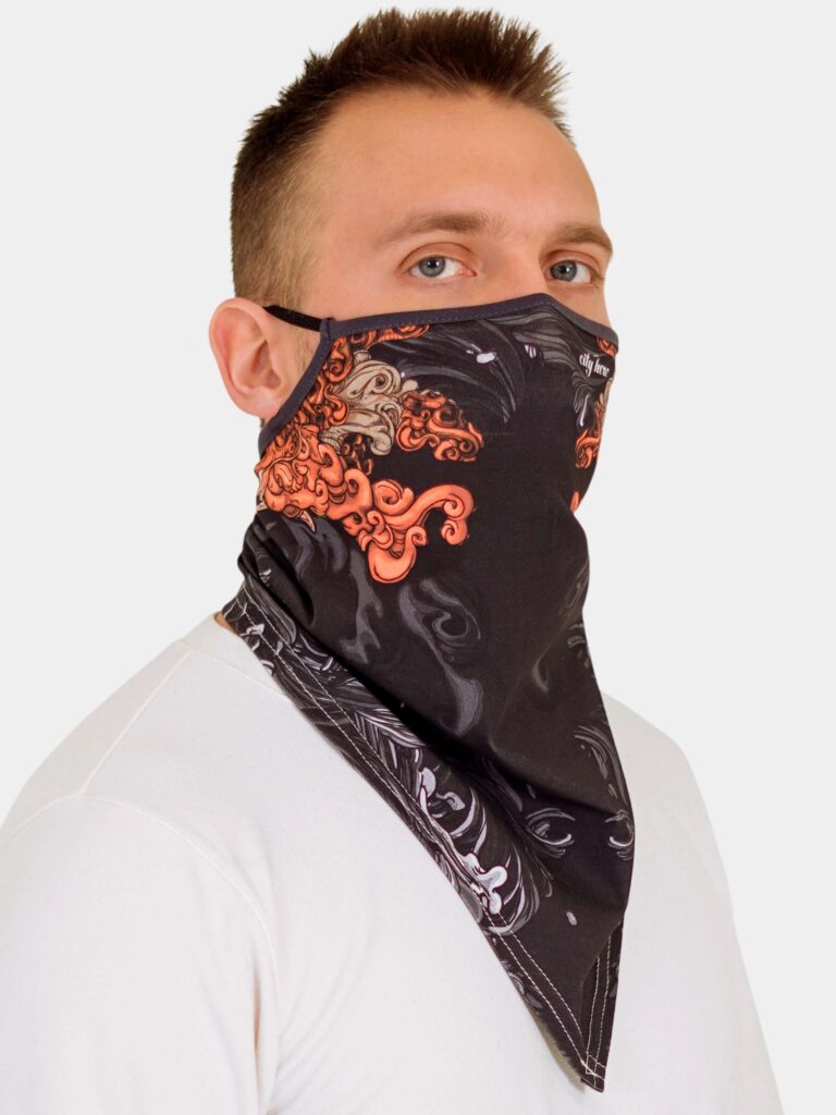 AKITA SAMURAI BLACK [МАСКА-ПЛАТОК УНИСЕКС]