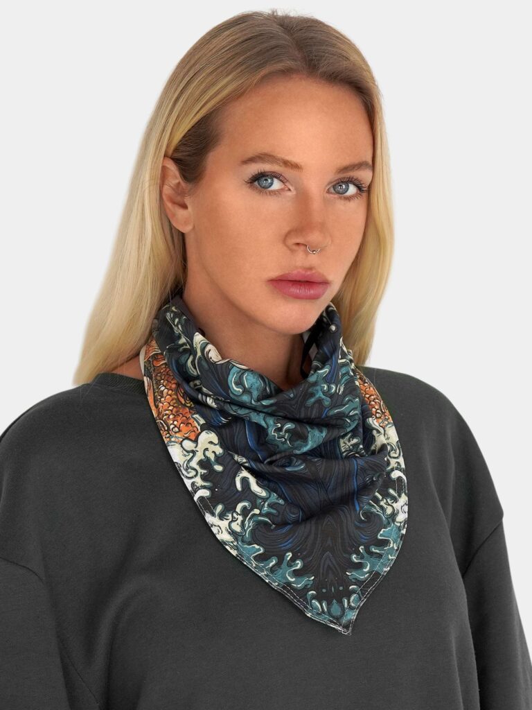 AKITA SAMURAI BLUE [МАСКА-ПЛАТОК УНИСЕКС]