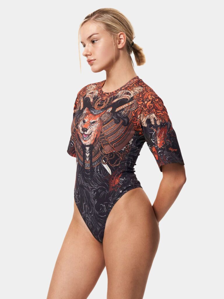 AKITA SAMURAI BLACK [БОДИ-ФУТБОЛКА]