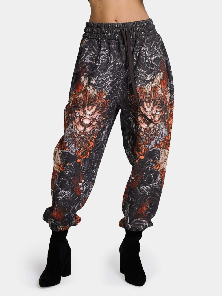 AKITA SAMURAI BLACK [ДЖОГГЕРЫ OVRSZ УНИСЕКС]