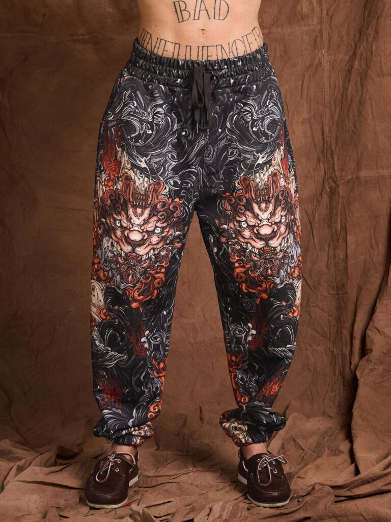 AKITA SAMURAI BLACK [ДЖОГГЕРЫ OVRSZ УНИСЕКС]