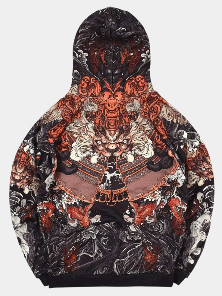 AKITA SAMURAI BLACK [ХУДИ УНИСЕКС]