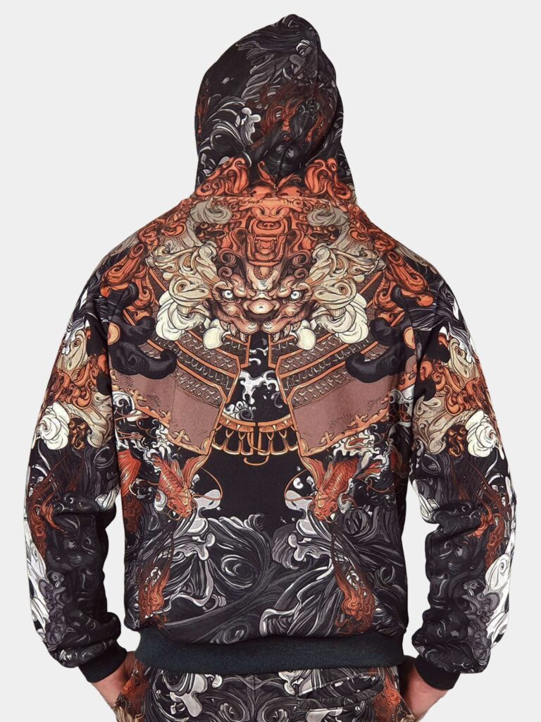 AKITA SAMURAI BLACK [ХУДИ УНИСЕКС]