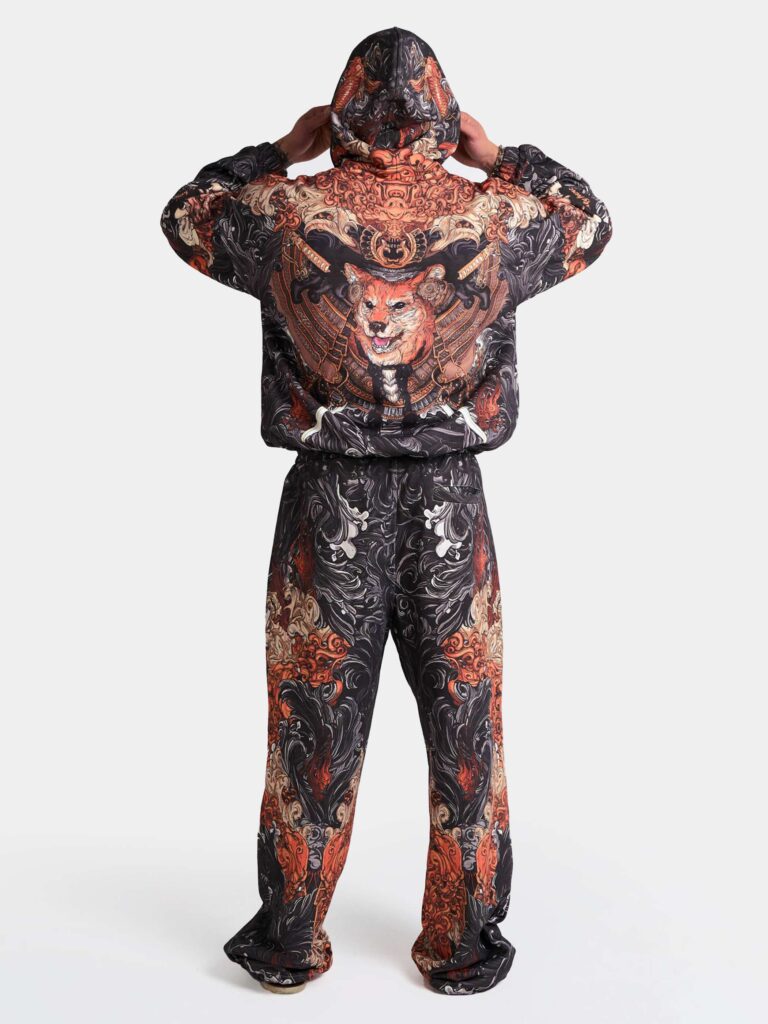 AKITA SAMURAI BLACK [ХУДИ OVRSZ УНИСЕКС]