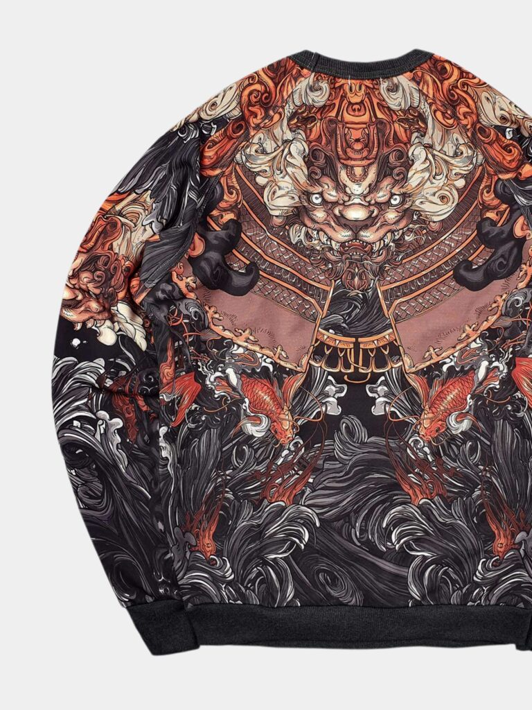 AKITA SAMURAI BLACK [СВИТШОТ УНИСЕКС]