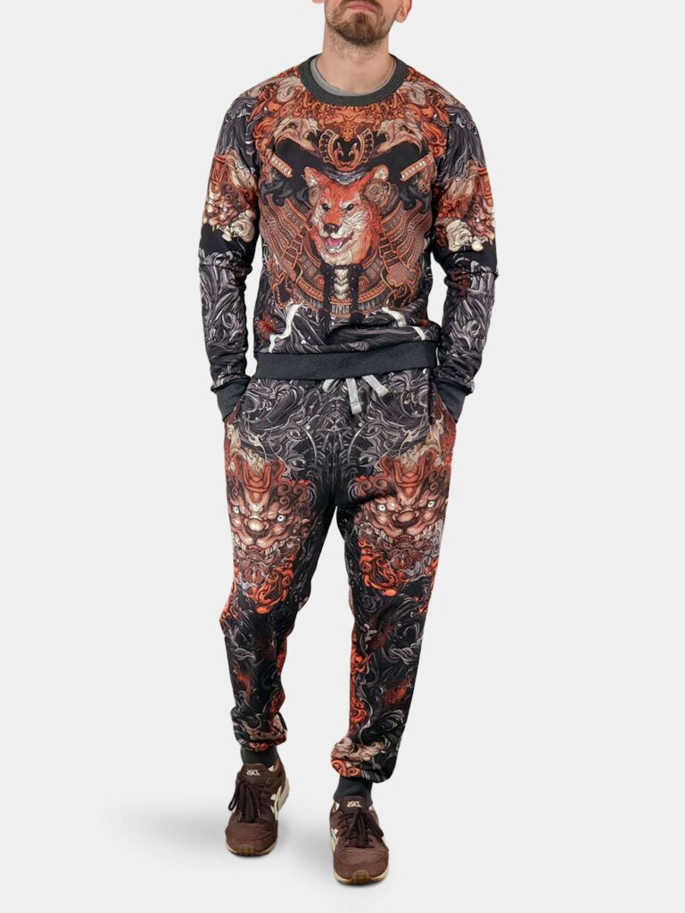 AKITA SAMURAI BLACK [СВИТШОТ УНИСЕКС]