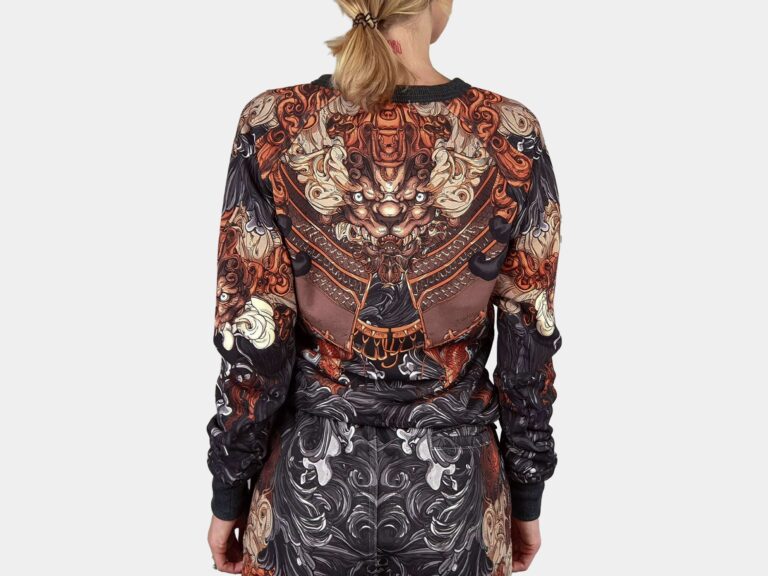 AKITA SAMURAI BLACK [СВИТШОТ УНИСЕКС]