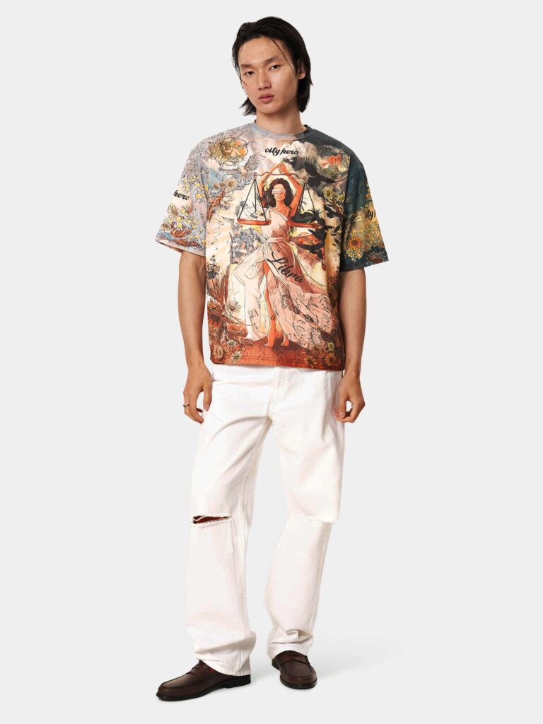 ВЕСЫ HEROSCOPE [ФУТБОЛКА OVRSZ УНИСЕКС]