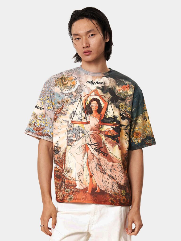 ВЕСЫ HEROSCOPE [ФУТБОЛКА OVRSZ УНИСЕКС]