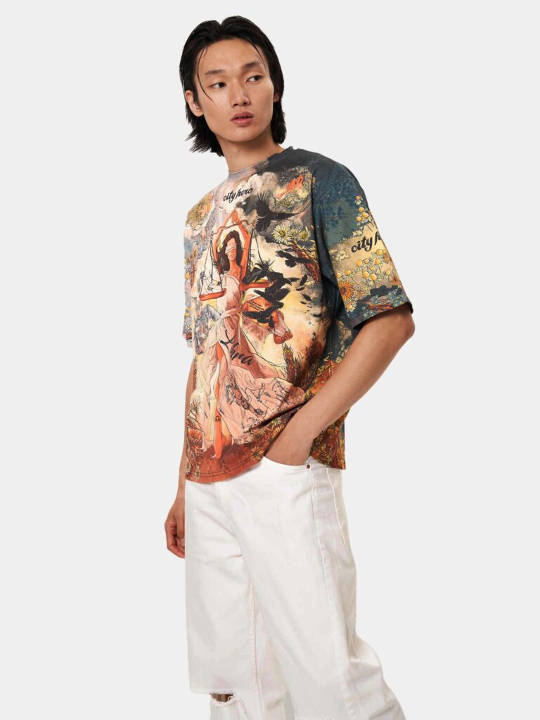 ВЕСЫ HEROSCOPE [ФУТБОЛКА OVRSZ УНИСЕКС]