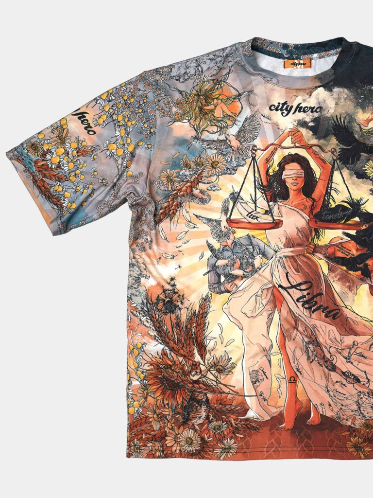 ВЕСЫ HEROSCOPE [ФУТБОЛКА OVRSZ УНИСЕКС]