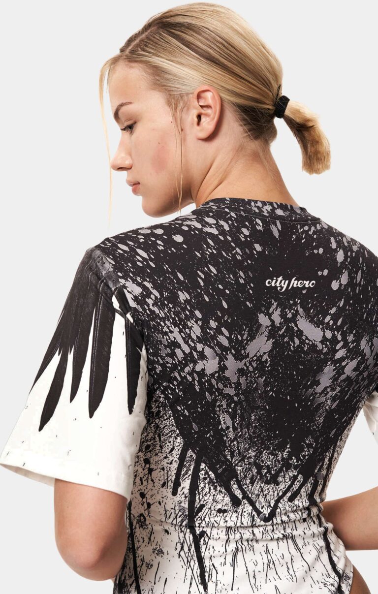 WINGS OF DARK BLACK [БОДИ-ФУТБОЛКА]