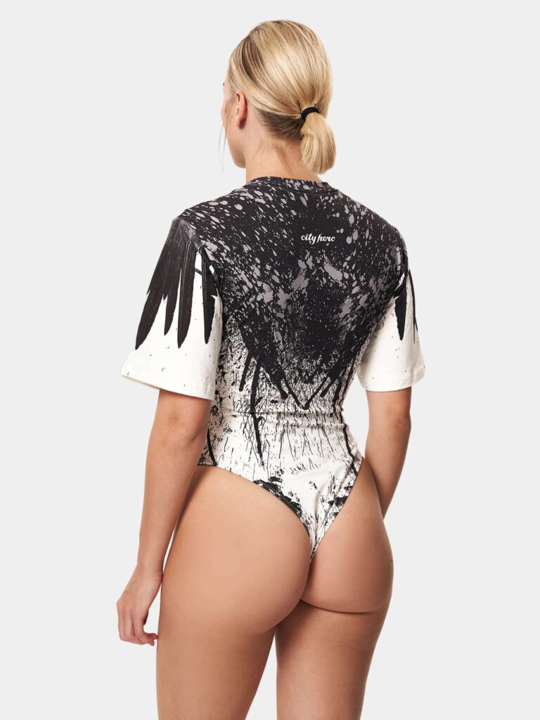 WINGS OF DARK BLACK [БОДИ-ФУТБОЛКА]