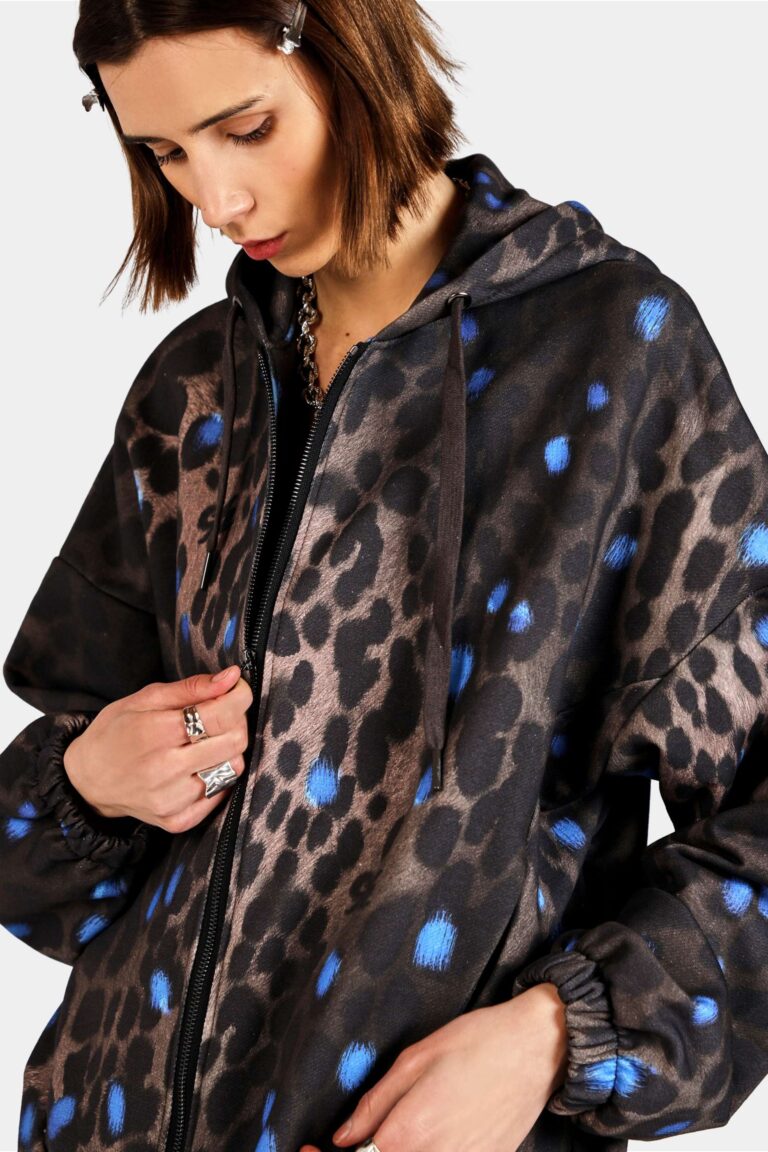 ANIMALISM LEOPARD [ZIP-ХУДИ OVRSZ УНИСЕКС]