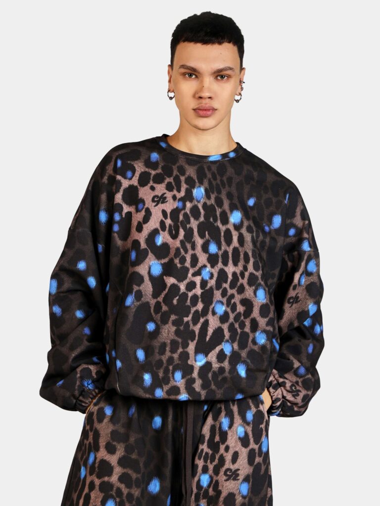 ANIMALISM LEOPARD [СВИТШОТ OVRSZ УНИСЕКС]