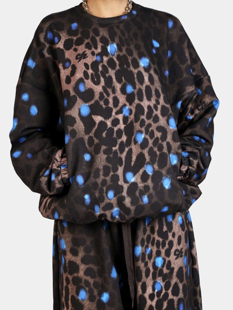 ANIMALISM LEOPARD [СВИТШОТ OVRSZ УНИСЕКС]