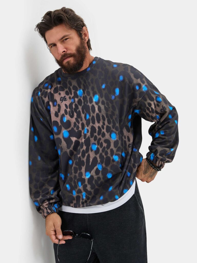 ANIMALISM LEOPARD [СВИТШОТ OVRSZ УНИСЕКС]