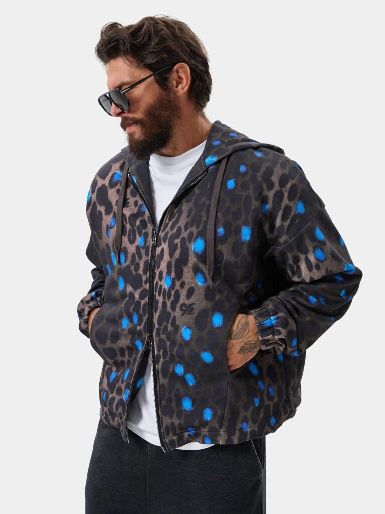 ANIMALISM LEOPARD [ZIP-ХУДИ OVRSZ УНИСЕКС]