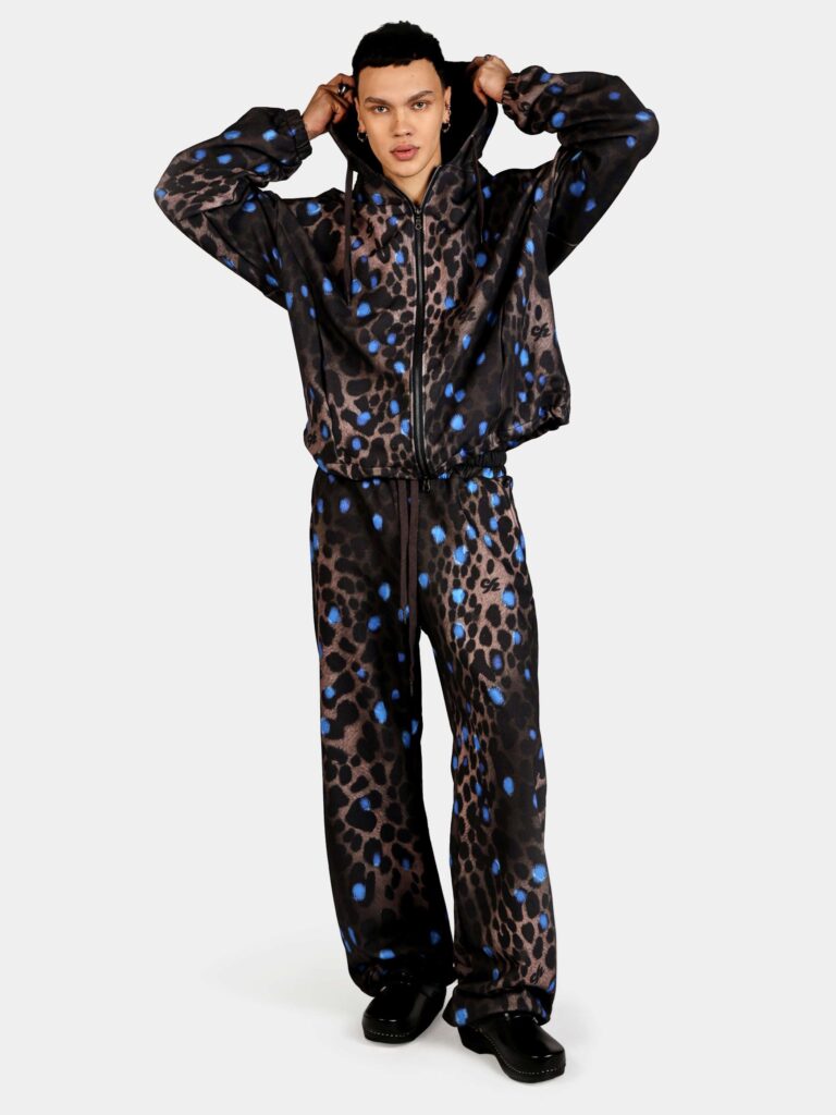 ANIMALISM LEOPARD [ШТАНЫ ШИРОКИЕ OVRSZ УНИСЕКС]