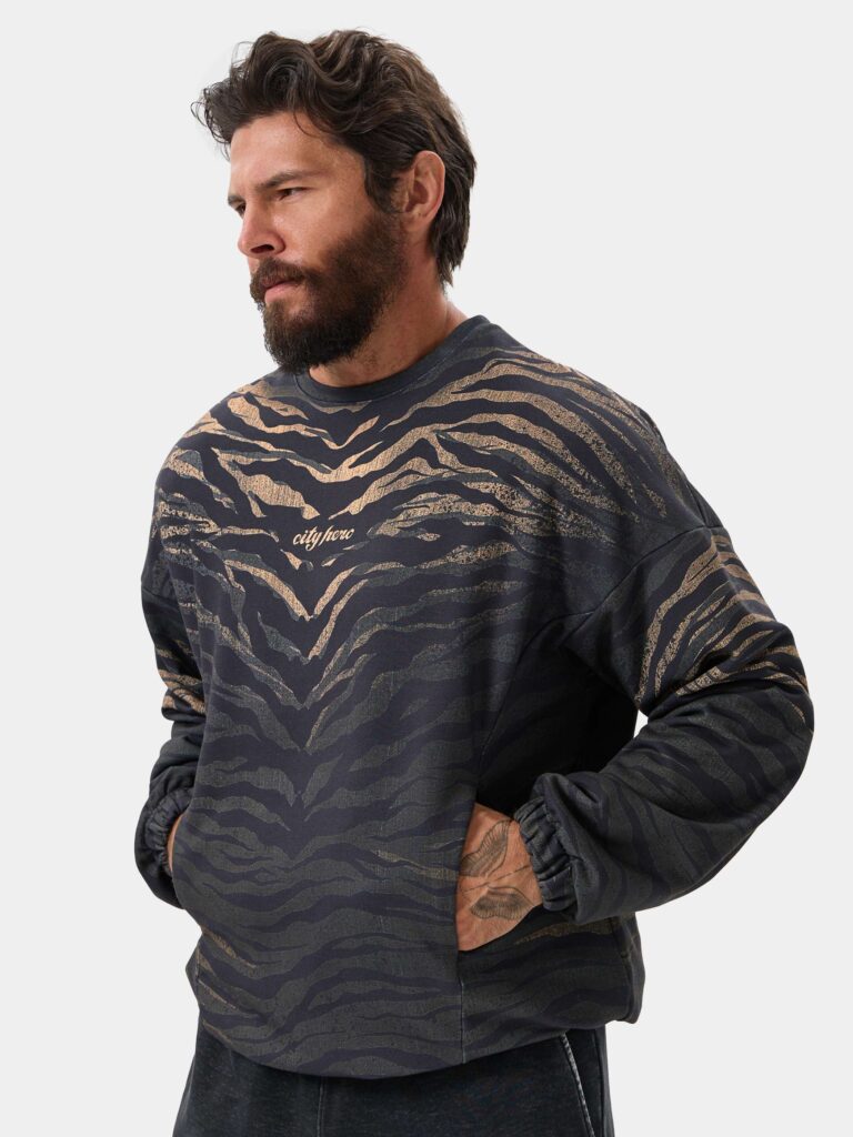 ANIMALISM TIGER [СВИТШОТ OVRSZ УНИСЕКС]