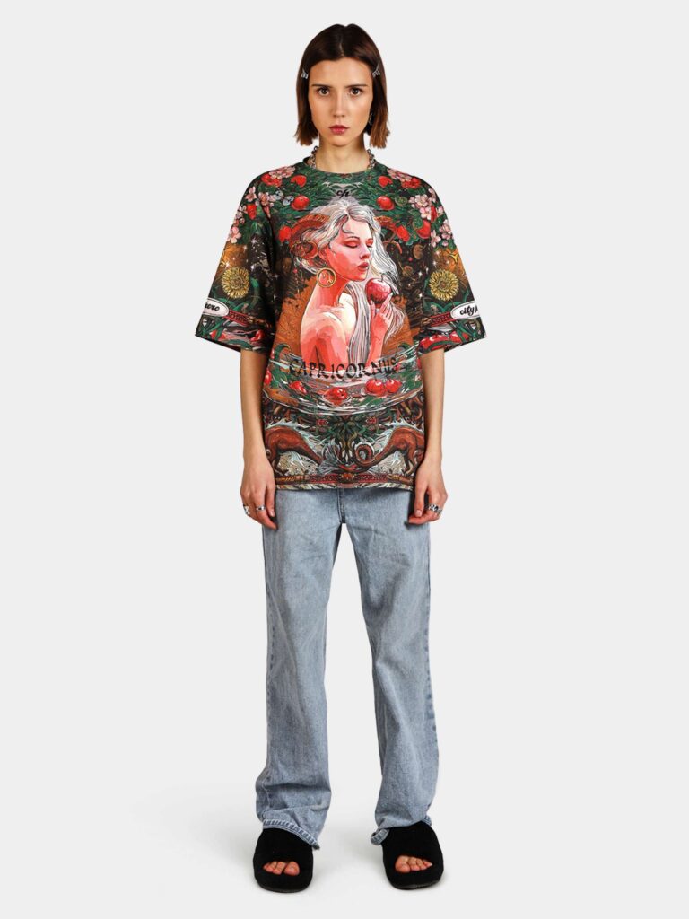 КОЗЕРОГ HEROSCOPE [ФУТБОЛКА OVRSZ УНИСЕКС]