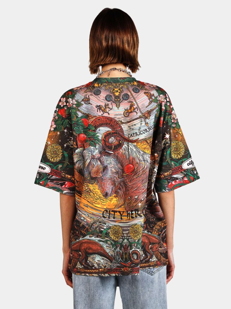 КОЗЕРОГ HEROSCOPE [ФУТБОЛКА OVRSZ УНИСЕКС]