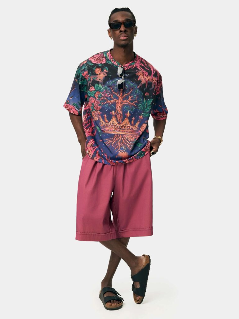 ЛЕВ HEROSCOPE [ФУТБОЛКА OVRSZ УНИСЕКС]