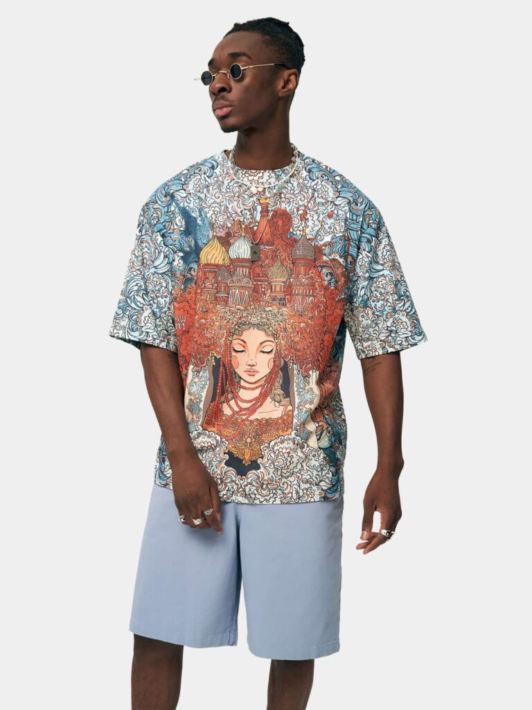 МОСКВА 2.1 [ФУТБОЛКА OVRSZ УНИСЕКС]