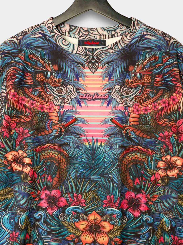 PACIFIC VIVID [ФУТБОЛКА OVRSZ УНИСЕКС]