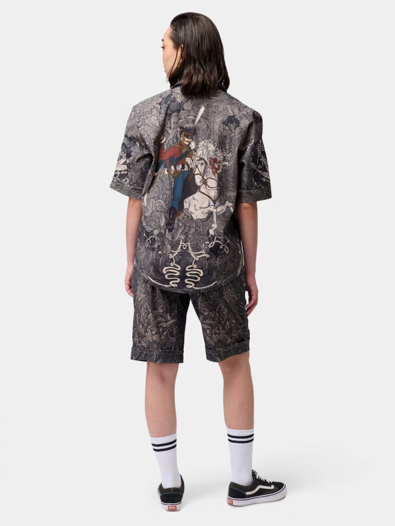 ГУСАР [РУБАШКА УНИСЕКС *short]